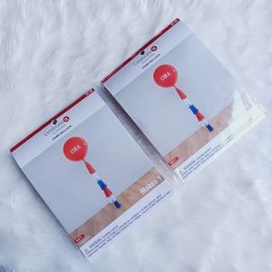 Celebrate It Red USA Patriotic Ballons 2 pk